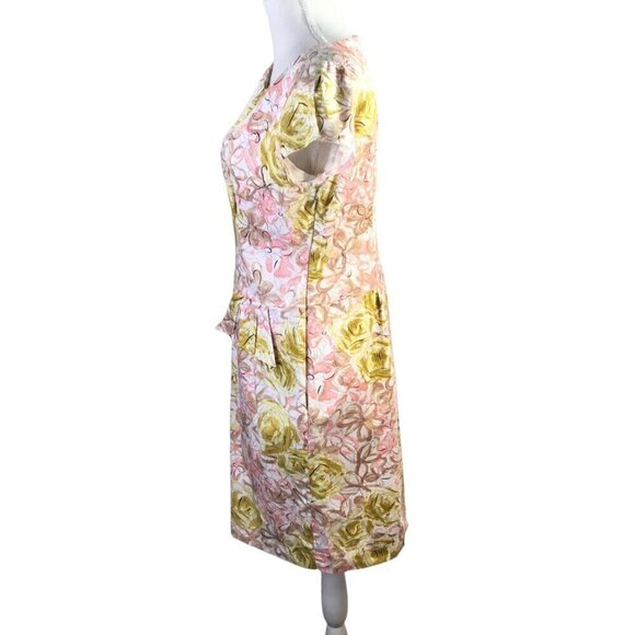 Andrea Fisher Designs NYC Dress Vintage Made USA Size M Old Hollywood Retro - Picture 5 of 10